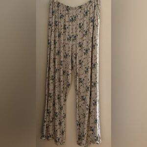 Aerie Real Soft Ruffle Trouser PJ Pant XL